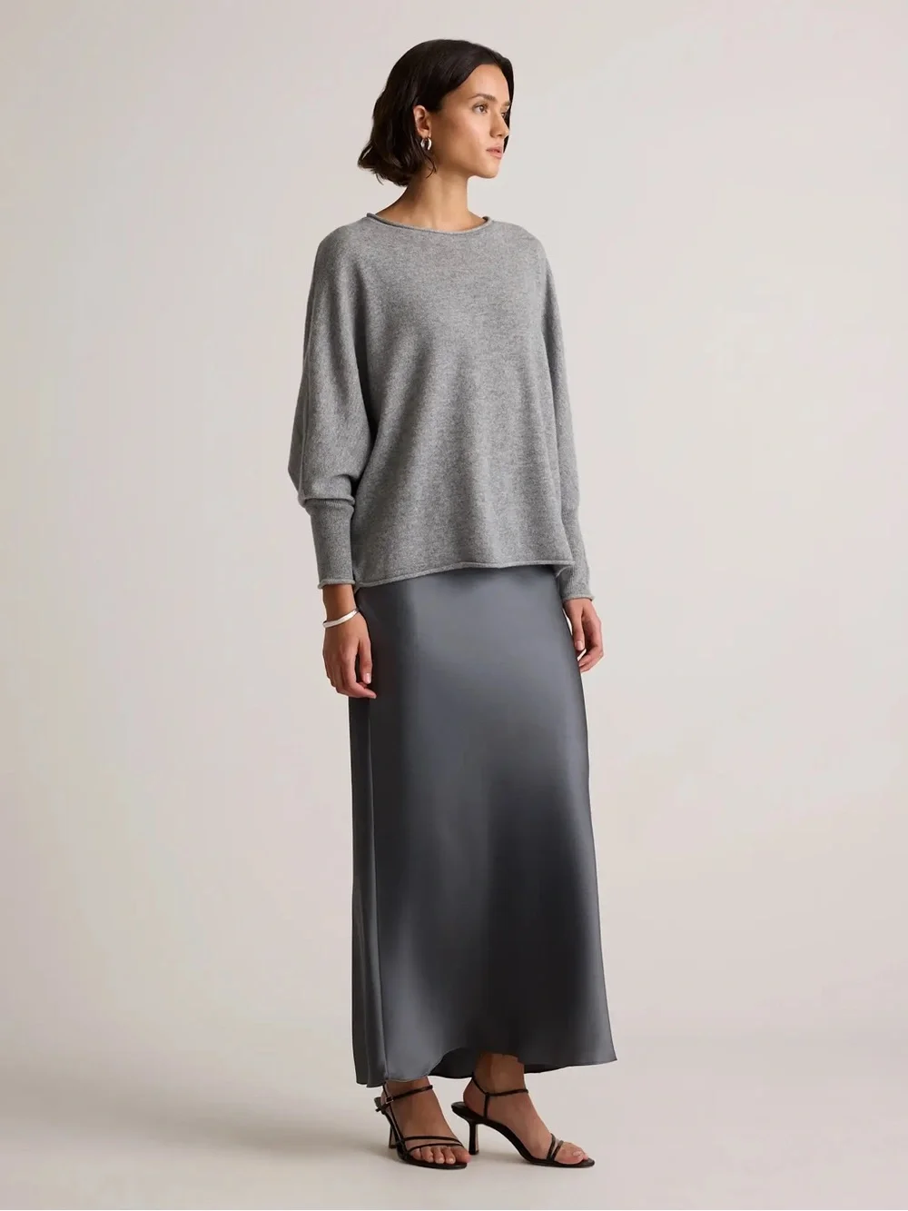 Quince Mongolian Cashmere Batwing Sweater Size S/M - Picture 5 of 9
